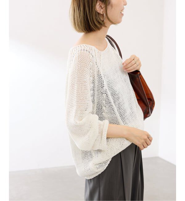 FRAMeWORK「≪新色 / 追加≫LINEN CORD ニット」|ニット・セーター|