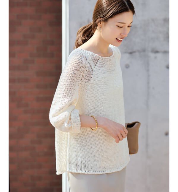 FRAMeWORK「≪新色 / 追加≫LINEN CORD ニット」|ニット・セーター|