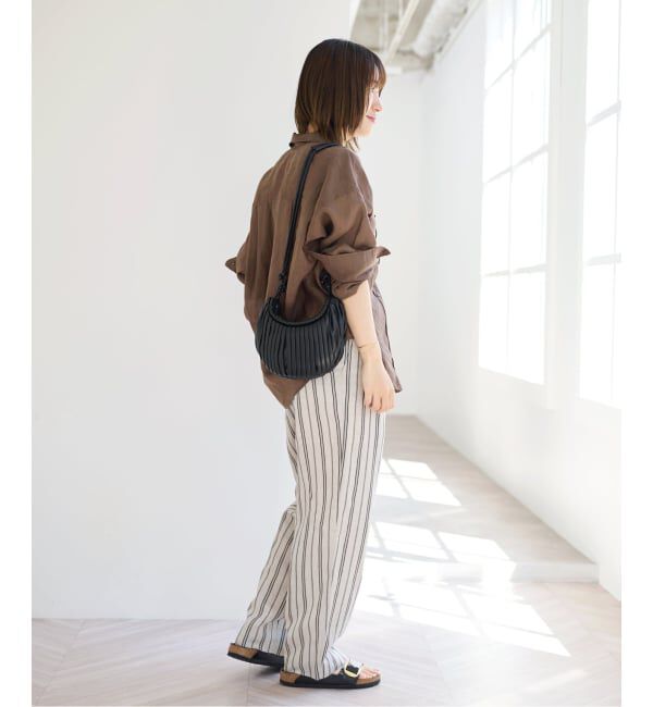 U by SPICK&SPAN「ラミーカラーシャツ」|シャツ・ブラウス|