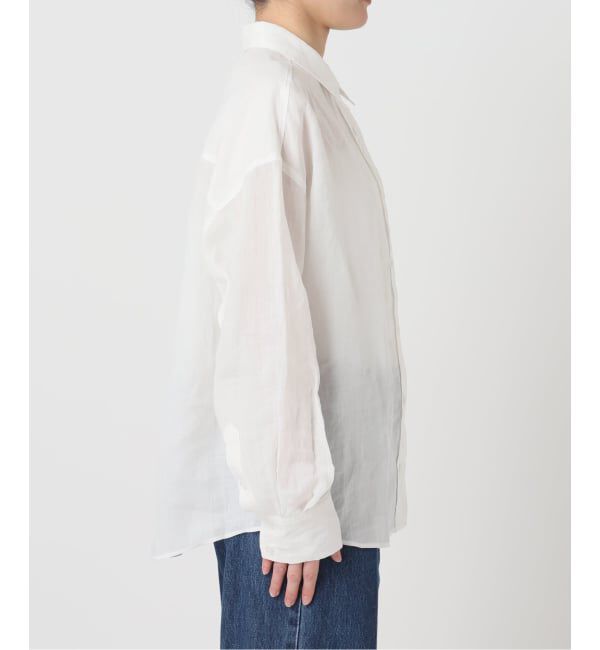 U by SPICK&SPAN「ラミーカラーシャツ」|シャツ・ブラウス|