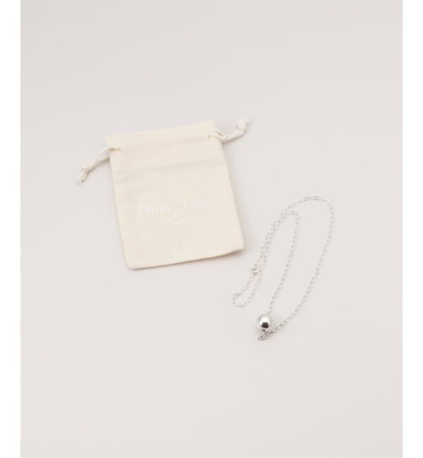 NOBLE「Nina&Jules/ニナ・エ・ジュールSingle Ball Chain Necklace」|ネックレス|