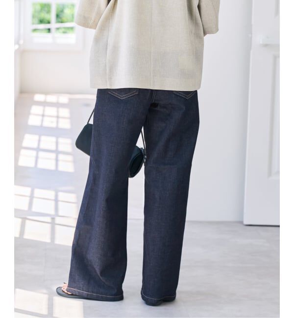 Spick and Span「《別注 / 追加》SOMETHING / サムシング NEW LISA WIDE*」|デニム|