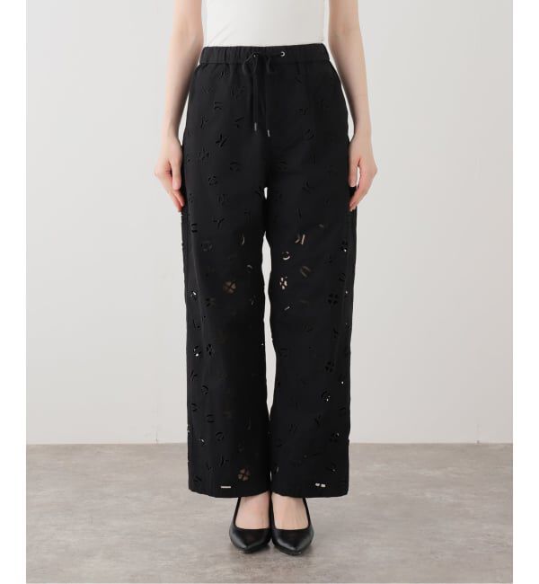 Spick and Span「WHITE FIELD / ホワイトフィールド 別注カットワークパンツ」|その他|