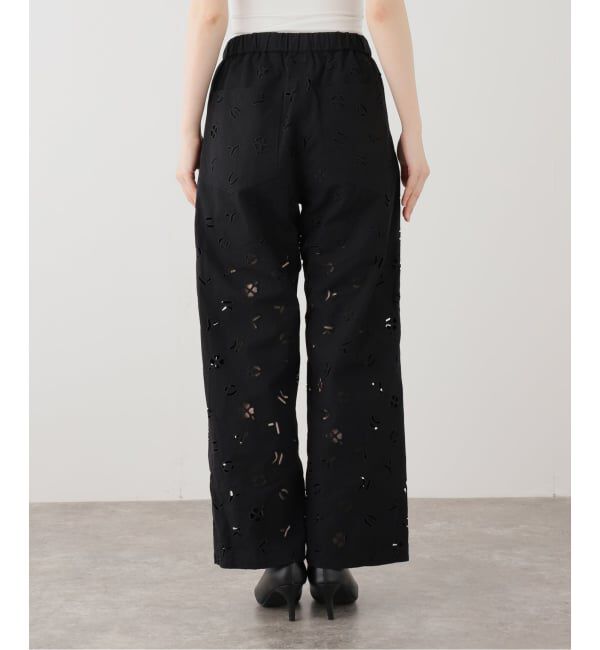 Spick and Span「WHITE FIELD / ホワイトフィールド 別注カットワークパンツ」|その他|