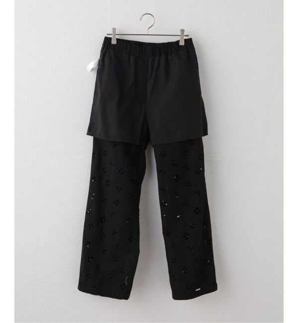 Spick and Span「WHITE FIELD / ホワイトフィールド 別注カットワークパンツ」|その他|