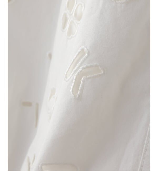 Spick and Span「WHITE FIELD / ホワイトフィールド 別注カットワークパンツ」|その他|