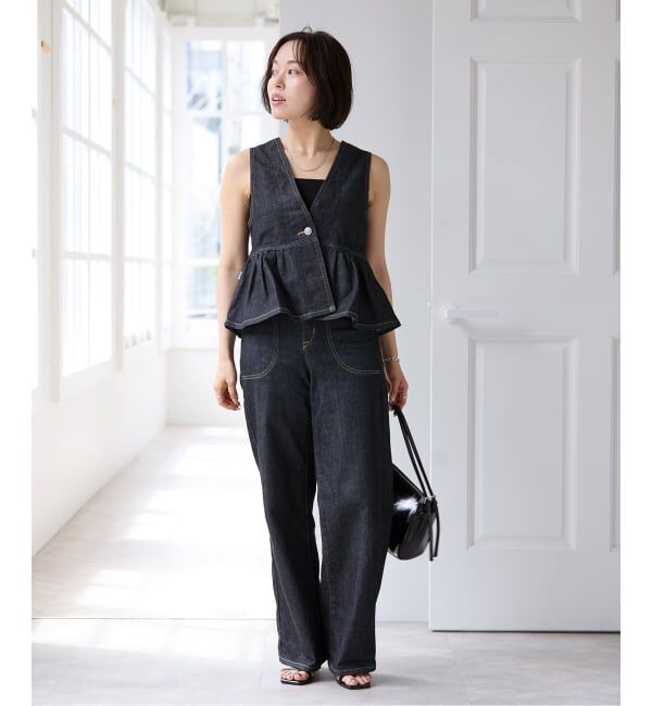 U by SPICK&SPAN「《予約》SOMETHING / サムシング PEPLUM 2WAY BUSTIER」|シャツ・ブラウス|