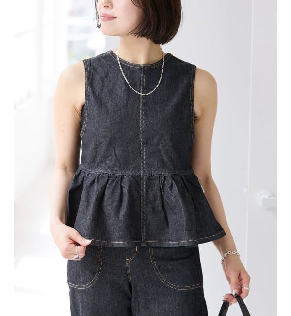 U by SPICK&SPAN「《予約》SOMETHING / サムシング PEPLUM 2WAY BUSTIER」|シャツ・ブラウス|