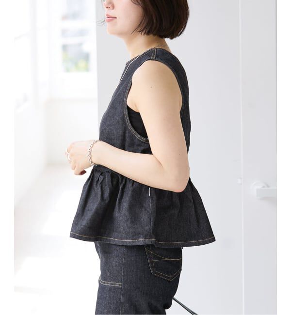 U by SPICK&SPAN「《予約》SOMETHING / サムシング PEPLUM 2WAY BUSTIER」|シャツ・ブラウス|