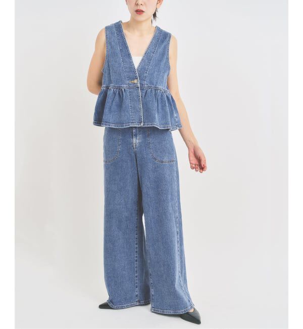 U by SPICK&SPAN「《予約》SOMETHING / サムシング PEPLUM 2WAY BUSTIER」|シャツ・ブラウス|