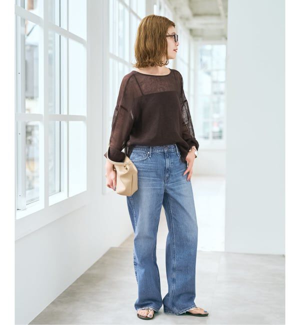 Spick and Span「《26サイズ登場 / 追加予約》upper hights/アッパーハイツ THE NIECE MID-RISE*」|デニム|