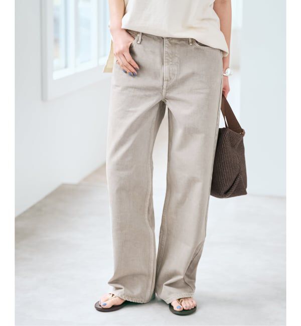 Spick and Span「《26サイズ登場 / 追加予約》upper hights/アッパーハイツ THE NIECE MID-RISE*」|デニム|