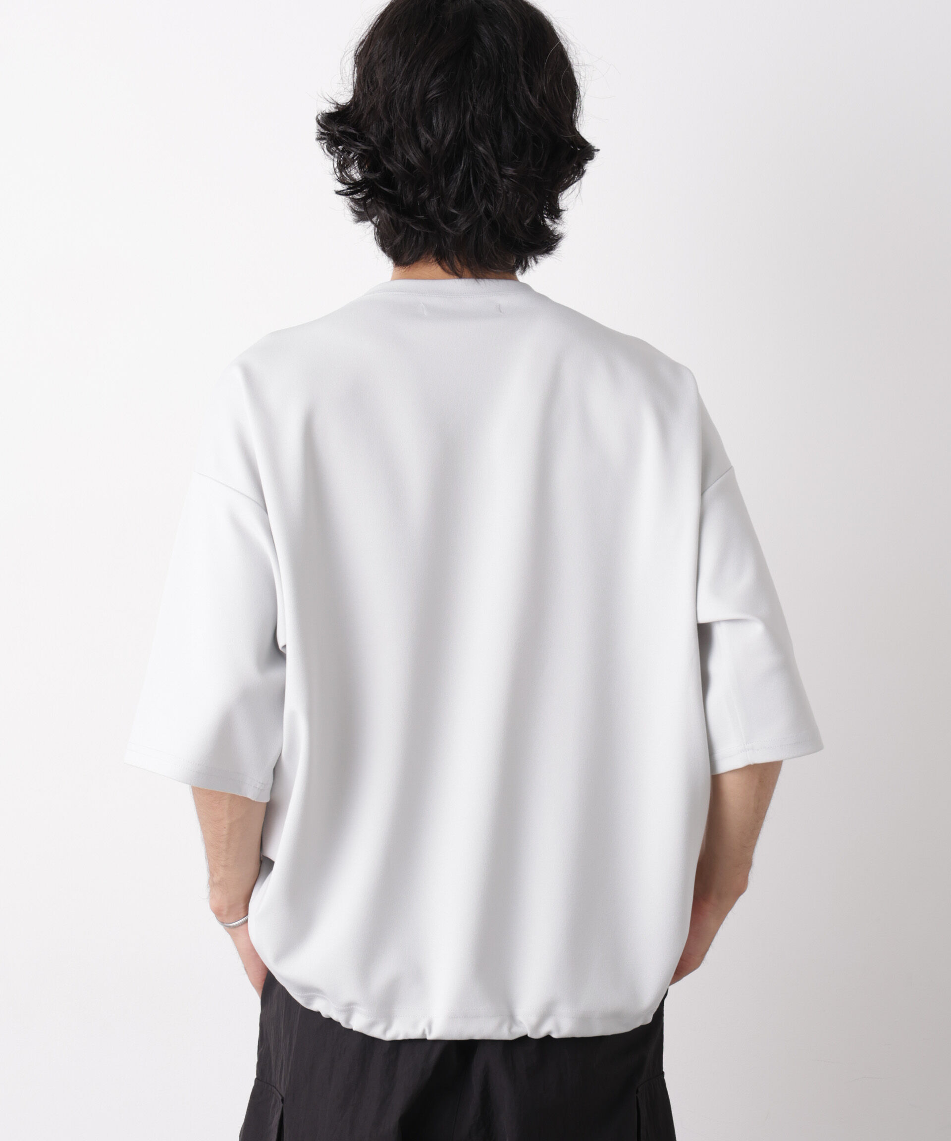 nano･universe「オーバーサイズ ブークレビッグTシャツ 半袖」|Tシャツ・カットソー|