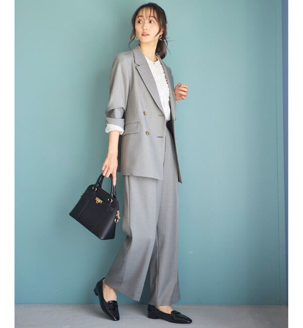 ANY SIS「【洗える】褒めらレディ ワイドパンツ」|その他|