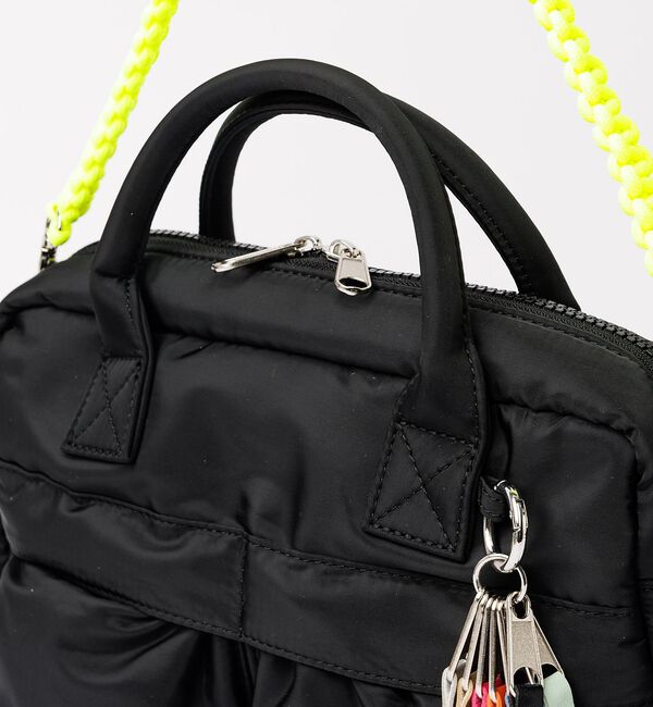 NOMINE「【cheek】w pocket 3way boston カラーコードハンドル 3」|ボストンバッグ|