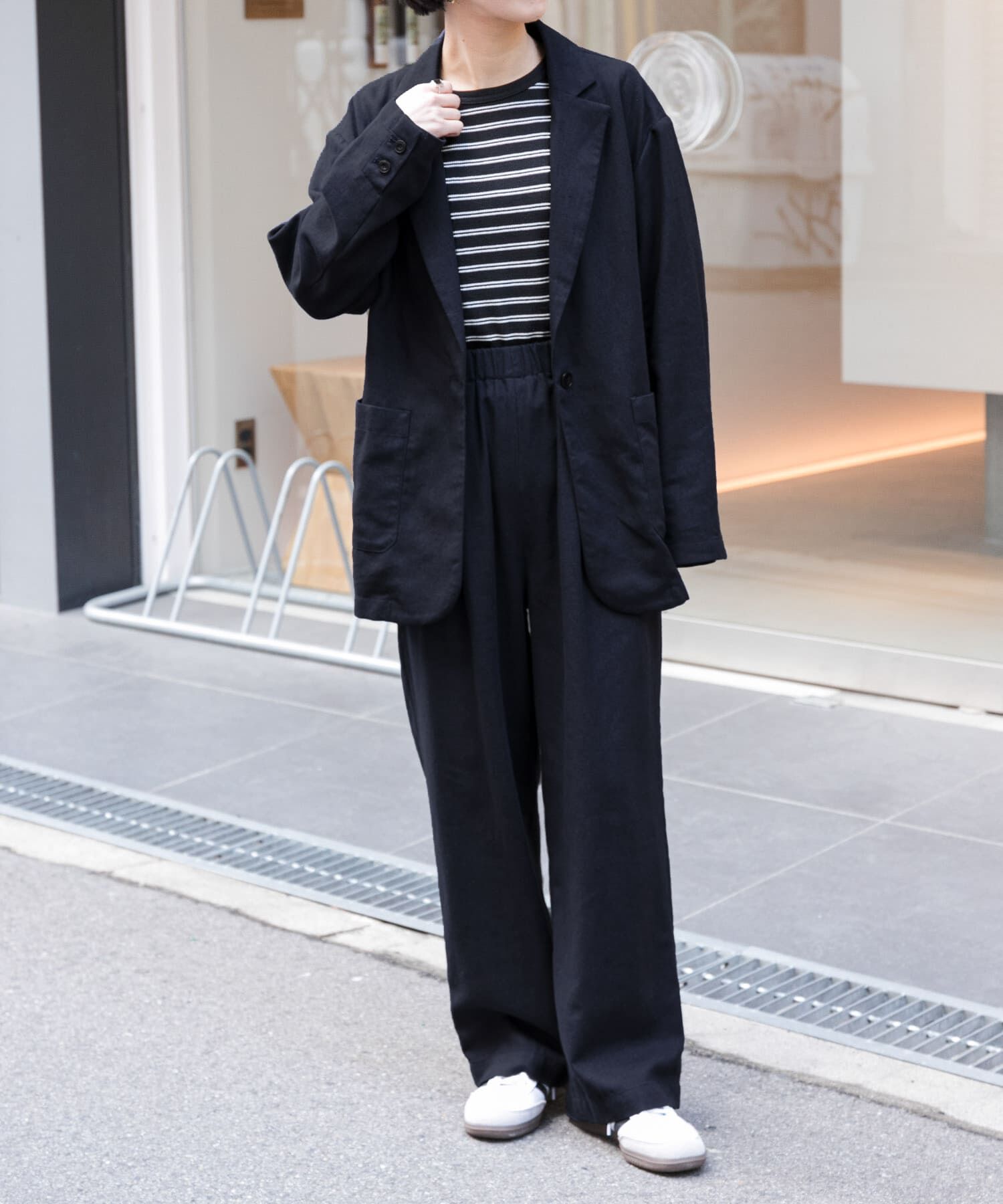 URBAN RESEARCH DOORS「FORK&SPOON　ヘンプ混イージーパンツ」|その他|