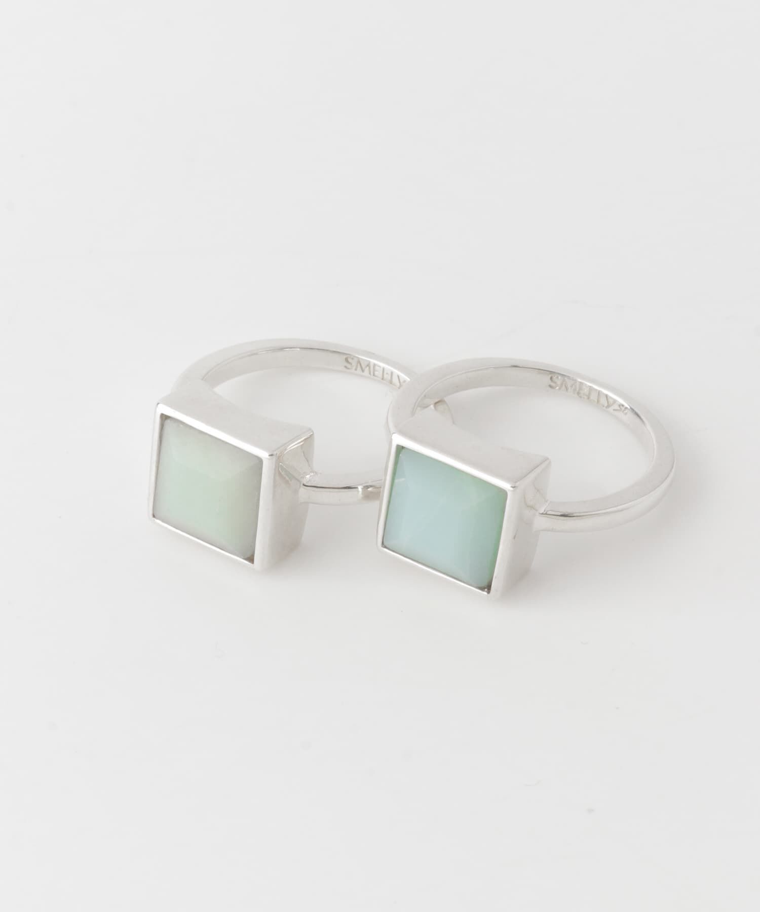 SMELLY「SMELLY so&rsquo;　square amazonite ring」|リング|