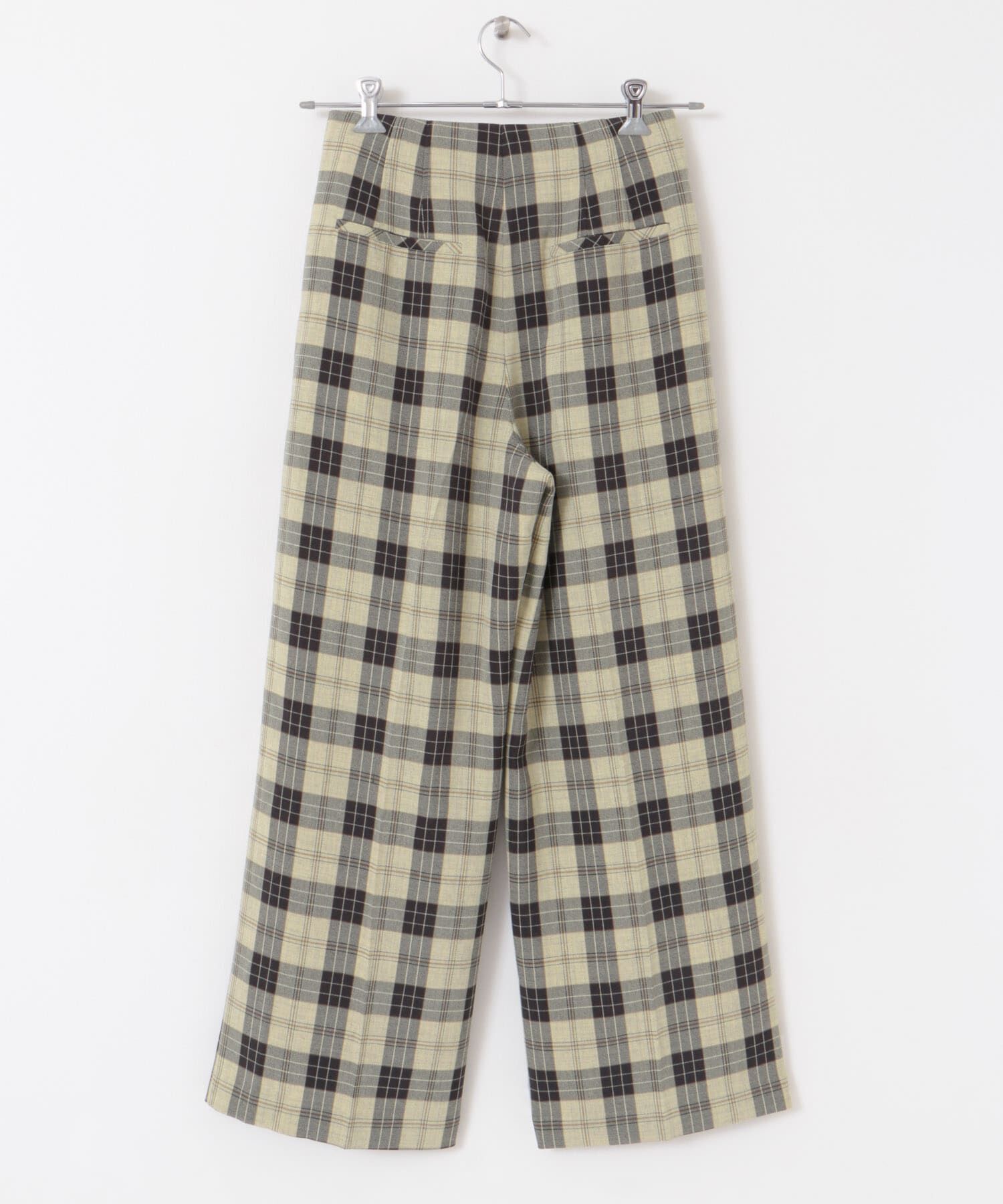 URBAN RESEARCH ROSSO「カラーチェックワイドパンツ」|その他|