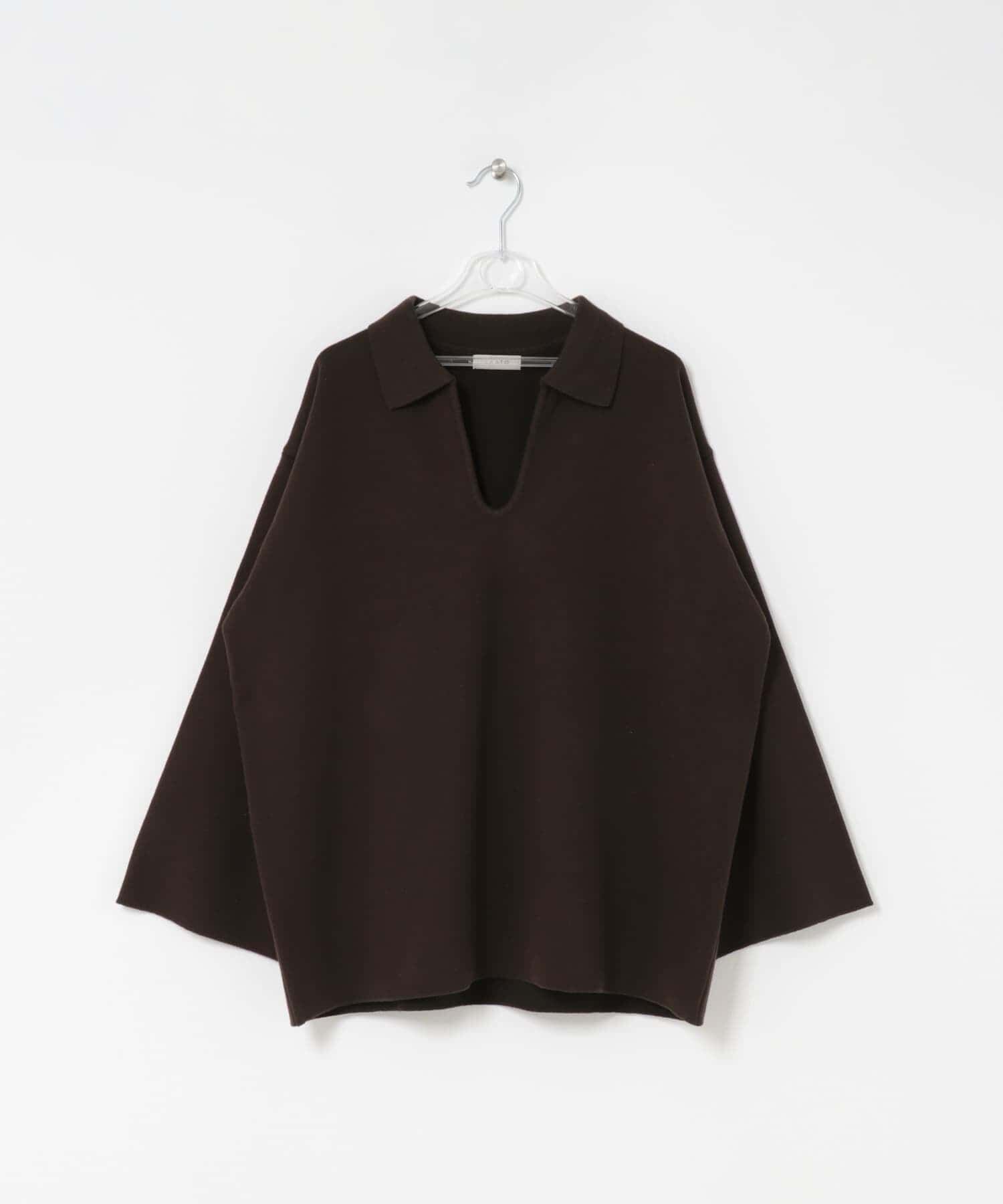 LAATO「sweat style polo knit」|ニット・セーター|