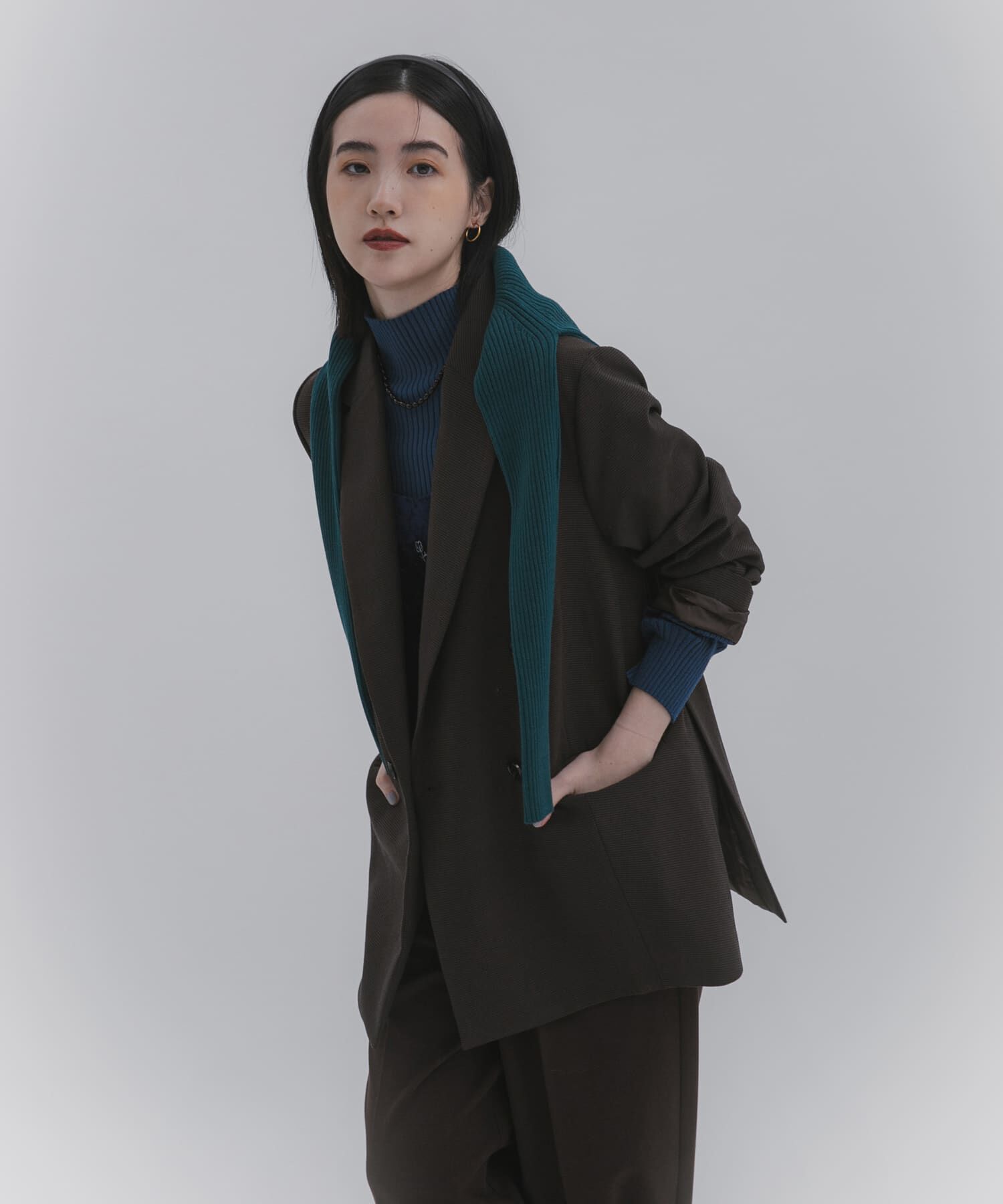 SENSE OF PLACE by URBAN RESEARCH「『一部WEB限定カラー』『毛玉防止』ストレッチリブハイネックセーター」|ニット・セーター|