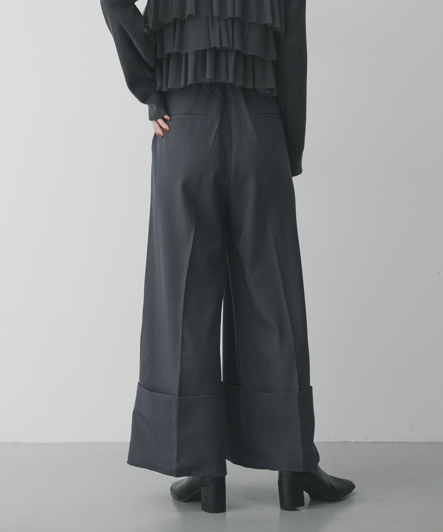 SENSE OF PLACE by URBAN RESEARCH「ワイドターンバックパンツ」|その他|