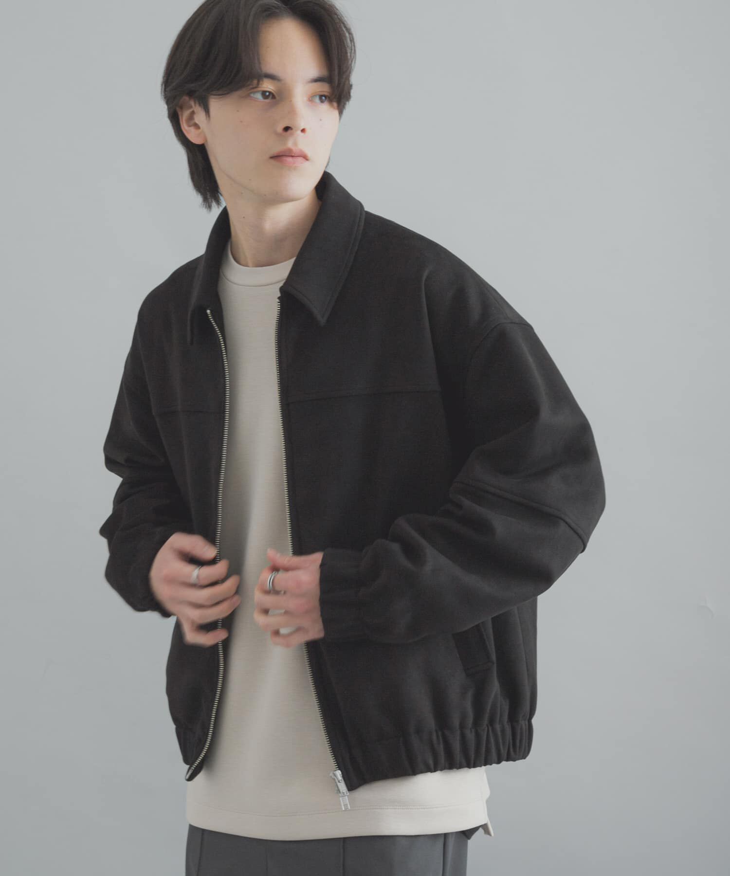 SENSE OF PLACE by URBAN RESEARCH「F/S ZIPブルゾン」|ブルゾン・スタジャン|