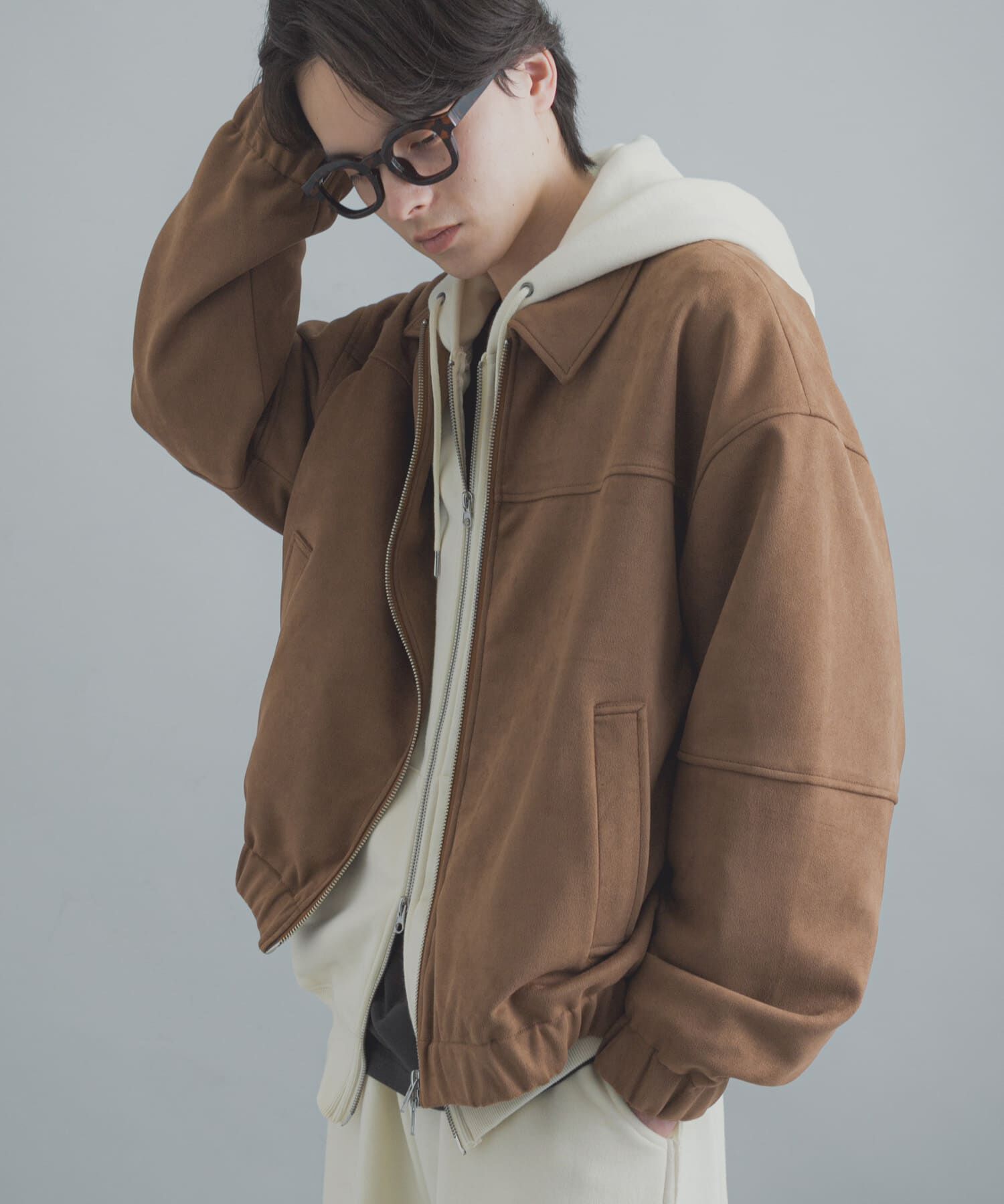 SENSE OF PLACE by URBAN RESEARCH「F/S ZIPブルゾン」|ブルゾン・スタジャン|