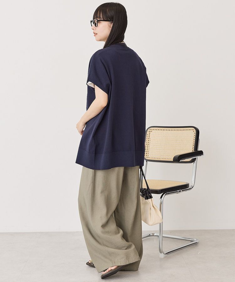 AMERICAN HOLIC「【WEB限定】フレンチスリーブVネックニットカーディガン」|カーディガン|