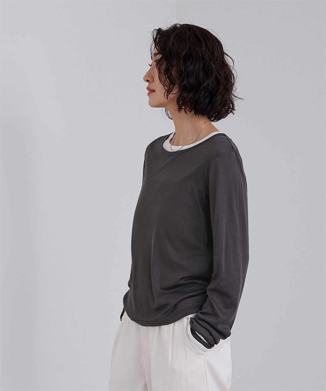ur's「レイヤードトップスセット」|Tシャツ・カットソー|