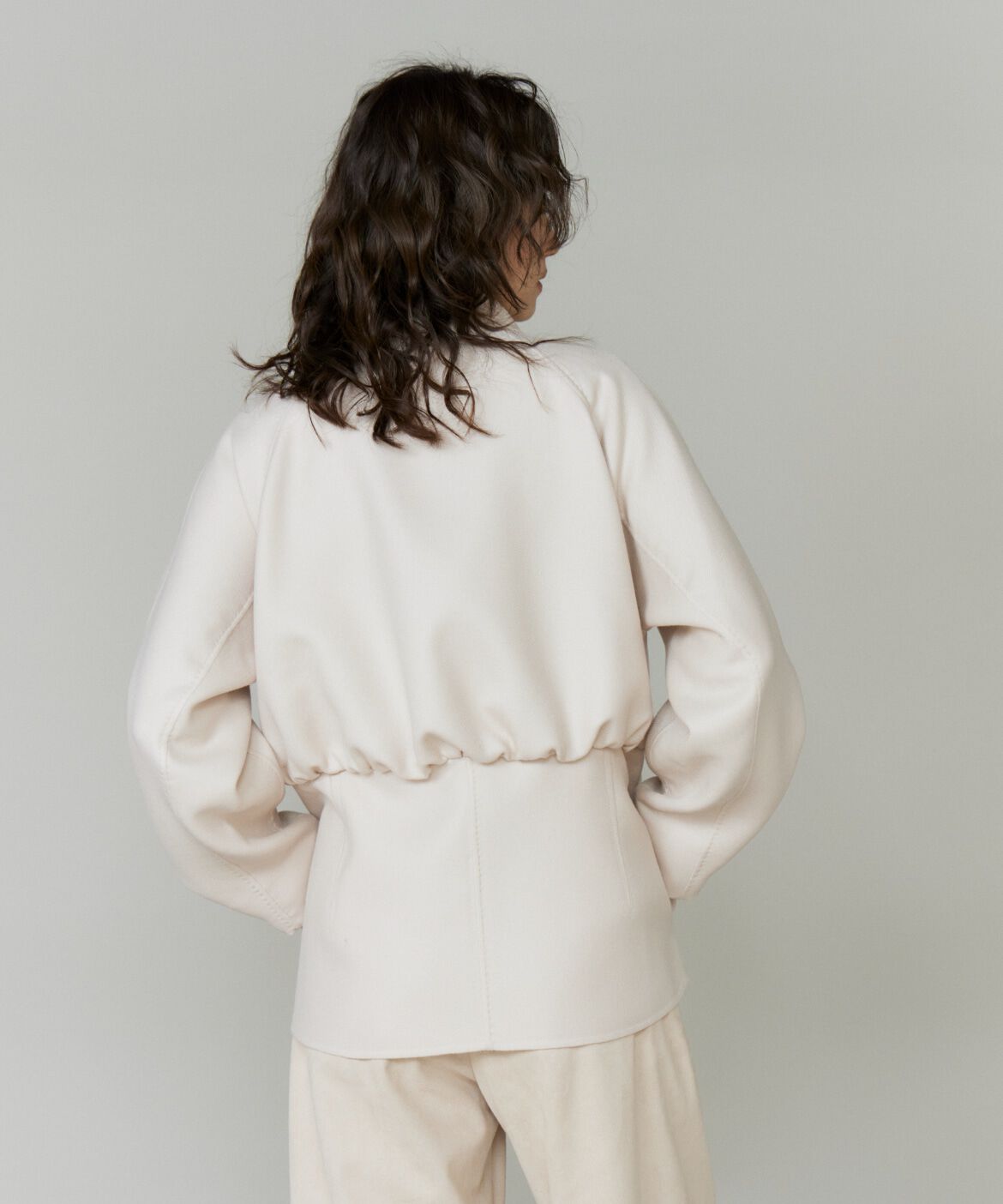 la veille by SUPERIOR CLOSET「ウエストギャザーブルゾン」|その他|