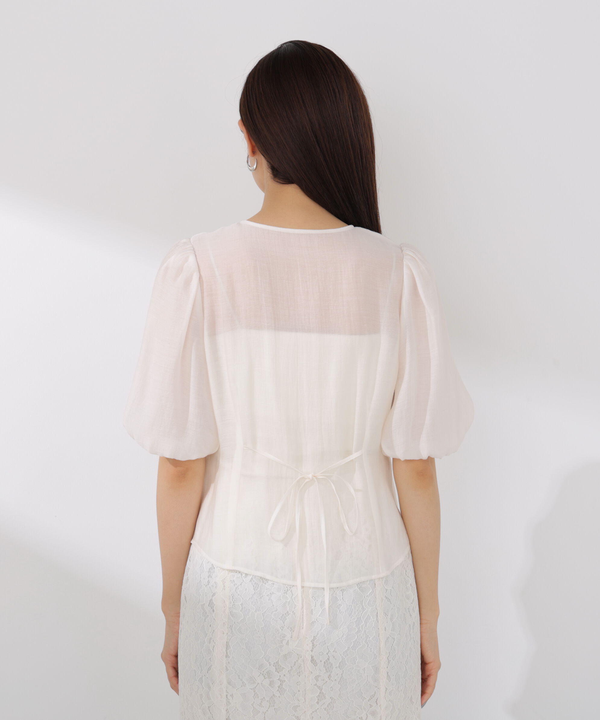 PROPORTION BODY DRESSING「バルーンスリーブレディブラウス 26SS」|シャツ・ブラウス|