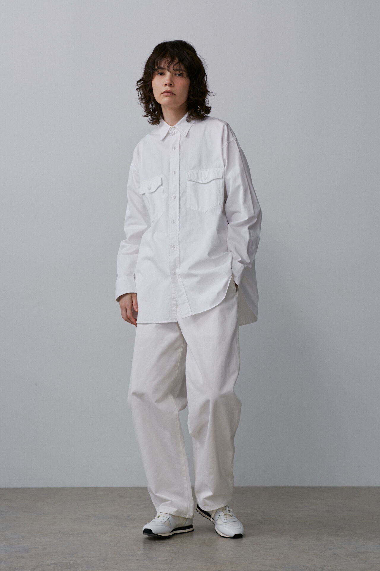 YLEVE 「Ｙ / ORGANIC COTTON HIGH DENSITY SATIN SH」|シャツ・ブラウス|