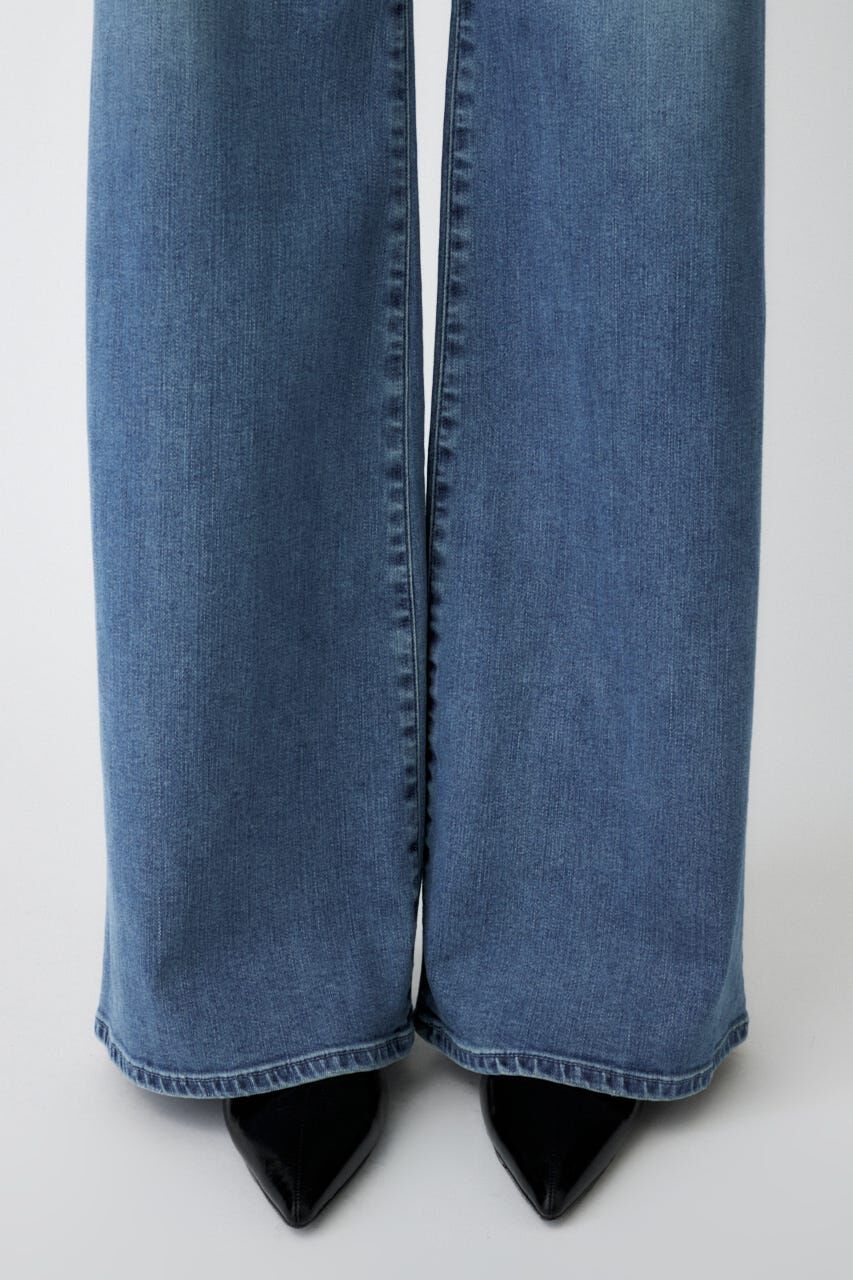 MOUSSY「ADVANCED LONG LEG フレア」|デニム|