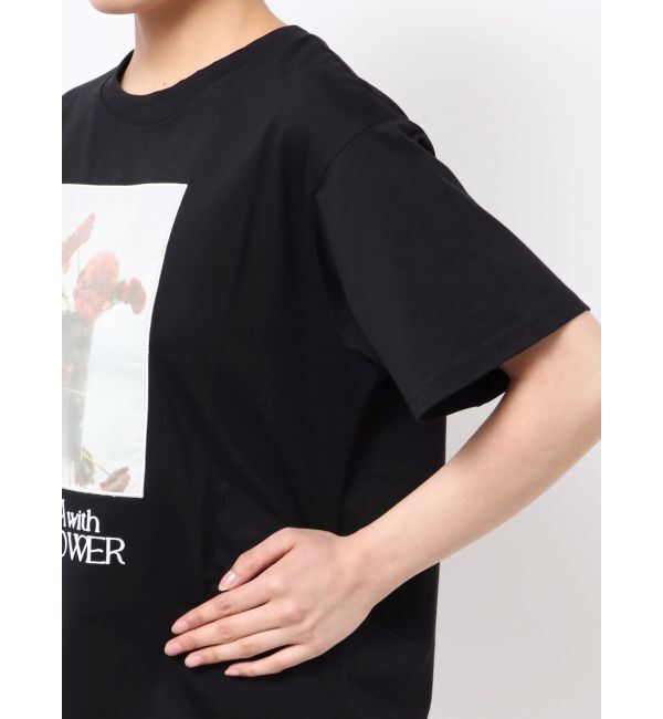 MURUA「【MURUA&times;STAYFLOWER】フォトチュールTシャツ」|Tシャツ・カットソー|