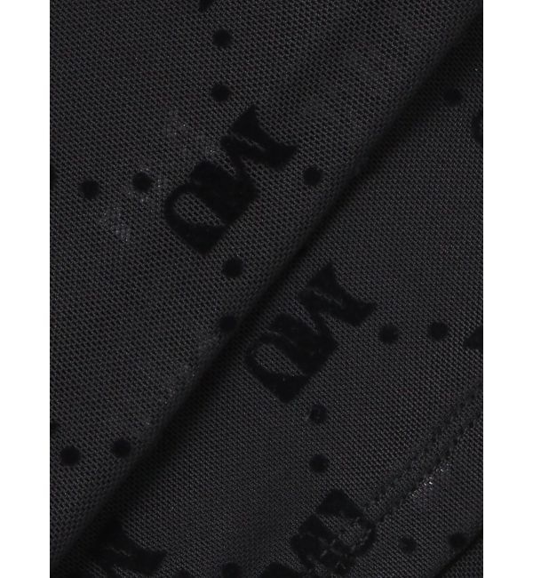 MURUA「フロッキーモノグラムシアートップス」|Tシャツ・カットソー|