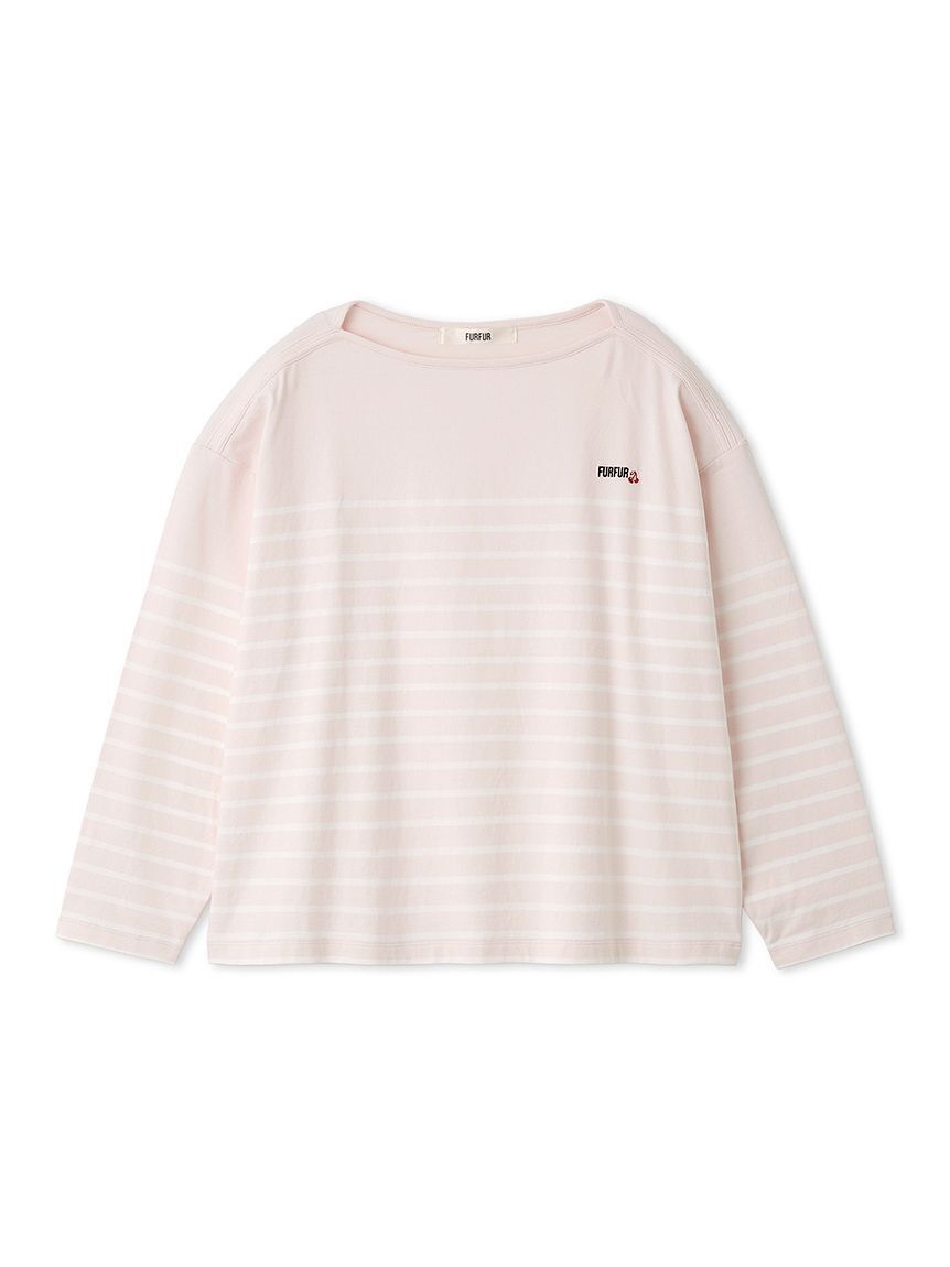 FURFUR「バスクボーダーロングスリーブTシャツ」|Tシャツ・カットソー|