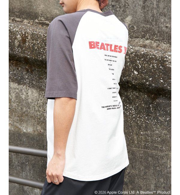VENCE share style「THE BEATLES ザ ビートルズ レコードラグランTシャツ」|Tシャツ・カットソー|