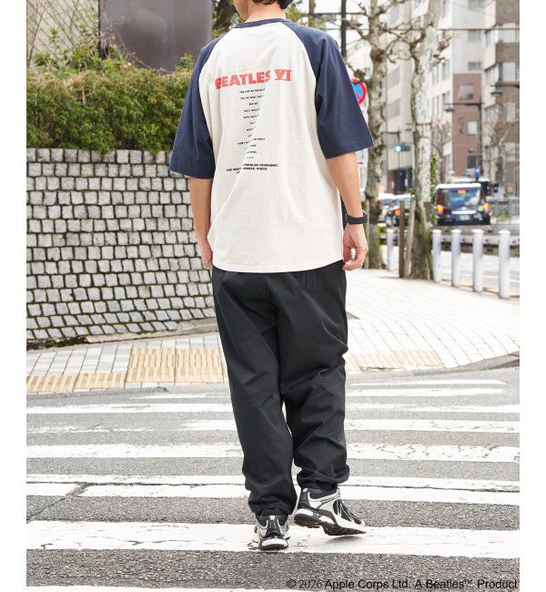 VENCE share style「THE BEATLES ザ ビートルズ レコードラグランTシャツ」|Tシャツ・カットソー|