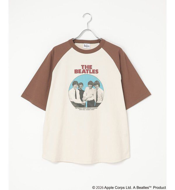 VENCE share style「THE BEATLES ザ ビートルズ レコードラグランTシャツ」|Tシャツ・カットソー|