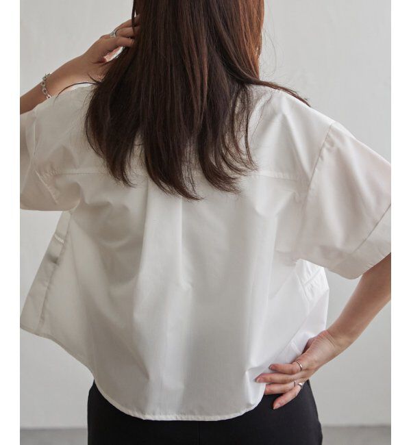 VENCE share style「はしごレースビッグシャツ」|シャツ・ブラウス|