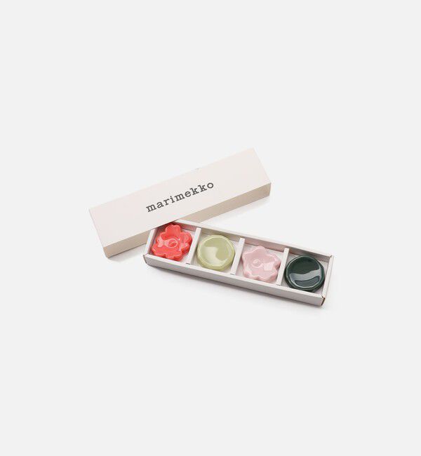 Marimekko「Unikko & Kivet Chopstick Holder 4個セット」|その他|