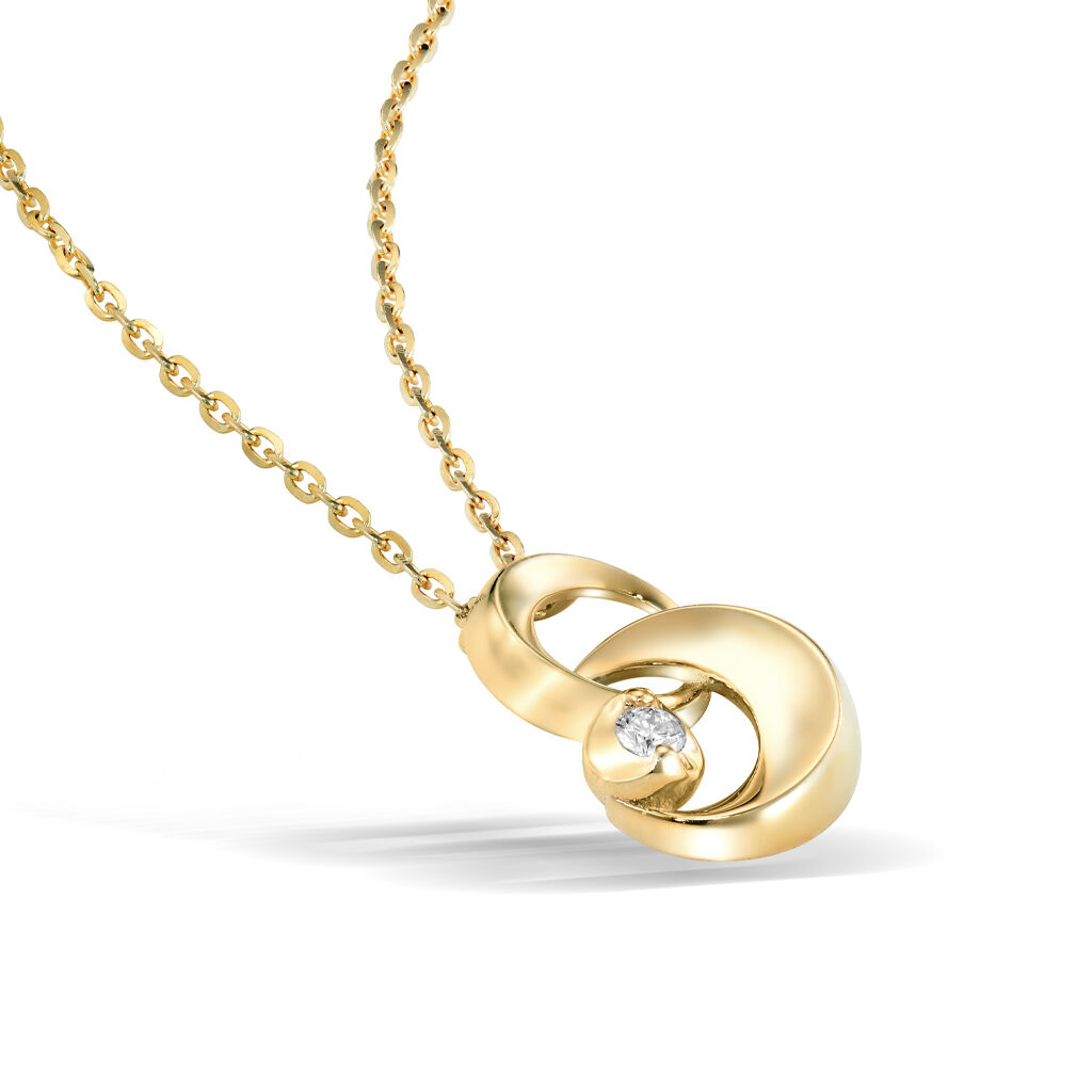 STAR JEWELRY「DIAMOND DOUBLE MOON NECKLACE」|ネックレス|