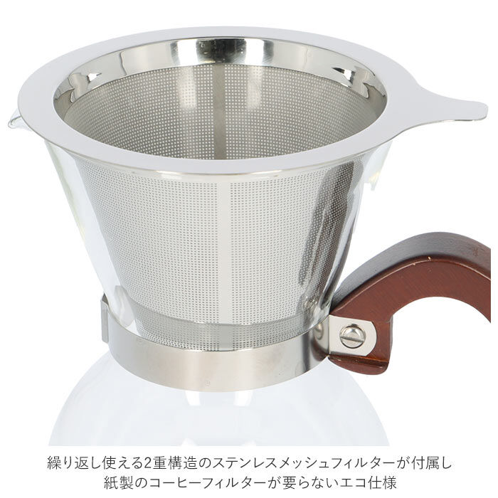 BACKYARD FAMILY「コーヒーサーバードリッパー 5cup 通販 63 コーヒーメーカー コーヒードリッパー」|食器・キッチングッズ|