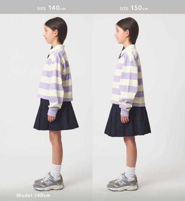 UNITED ARROWS green label relaxing「ショート ラガーシャツ / キッズ  140cm-160cm」|Tシャツ・カットソー|