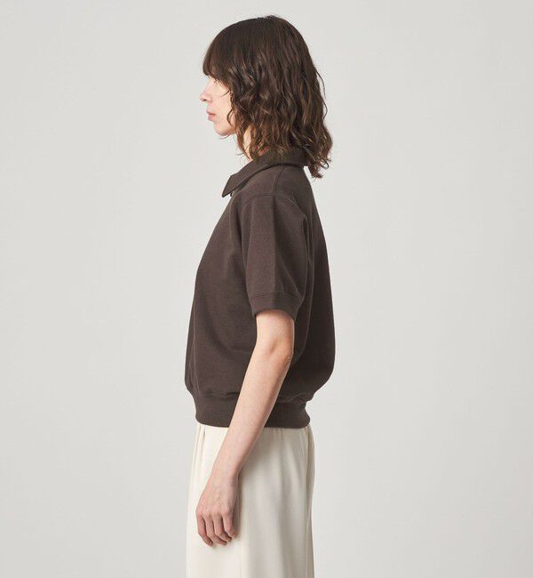 STEVEN ALAN「＜Steven Alan＞コットン スウェット ハーフジップ プルオーバー」|Tシャツ・カットソー|
