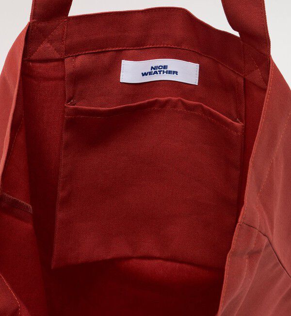 NICE WEATHER「＜NICE WEATHER＞SIGNATURE ロゴ トートバッグ 2」|その他|