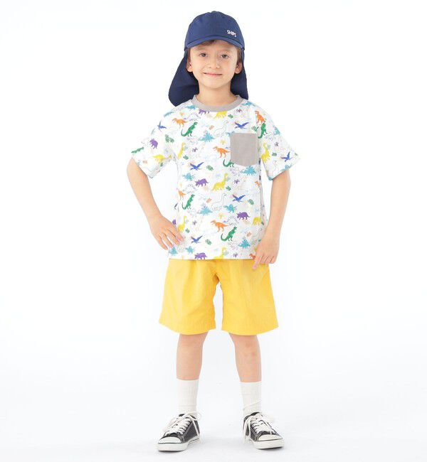 SHIPS KIDS「SHIPS KIDS:120～130cm /ダイナソー Tシャツ」|Tシャツ・カットソー|