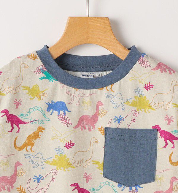SHIPS KIDS「SHIPS KIDS:120～130cm /ダイナソー Tシャツ」|Tシャツ・カットソー|