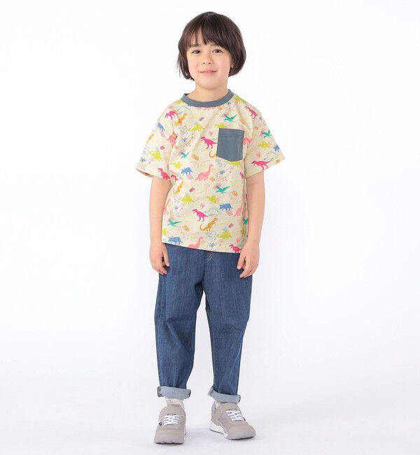 SHIPS KIDS「SHIPS KIDS:120～130cm /ダイナソー Tシャツ」|Tシャツ・カットソー|
