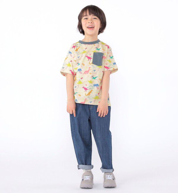 SHIPS KIDS「SHIPS KIDS:120～130cm /ダイナソー Tシャツ」|Tシャツ・カットソー|